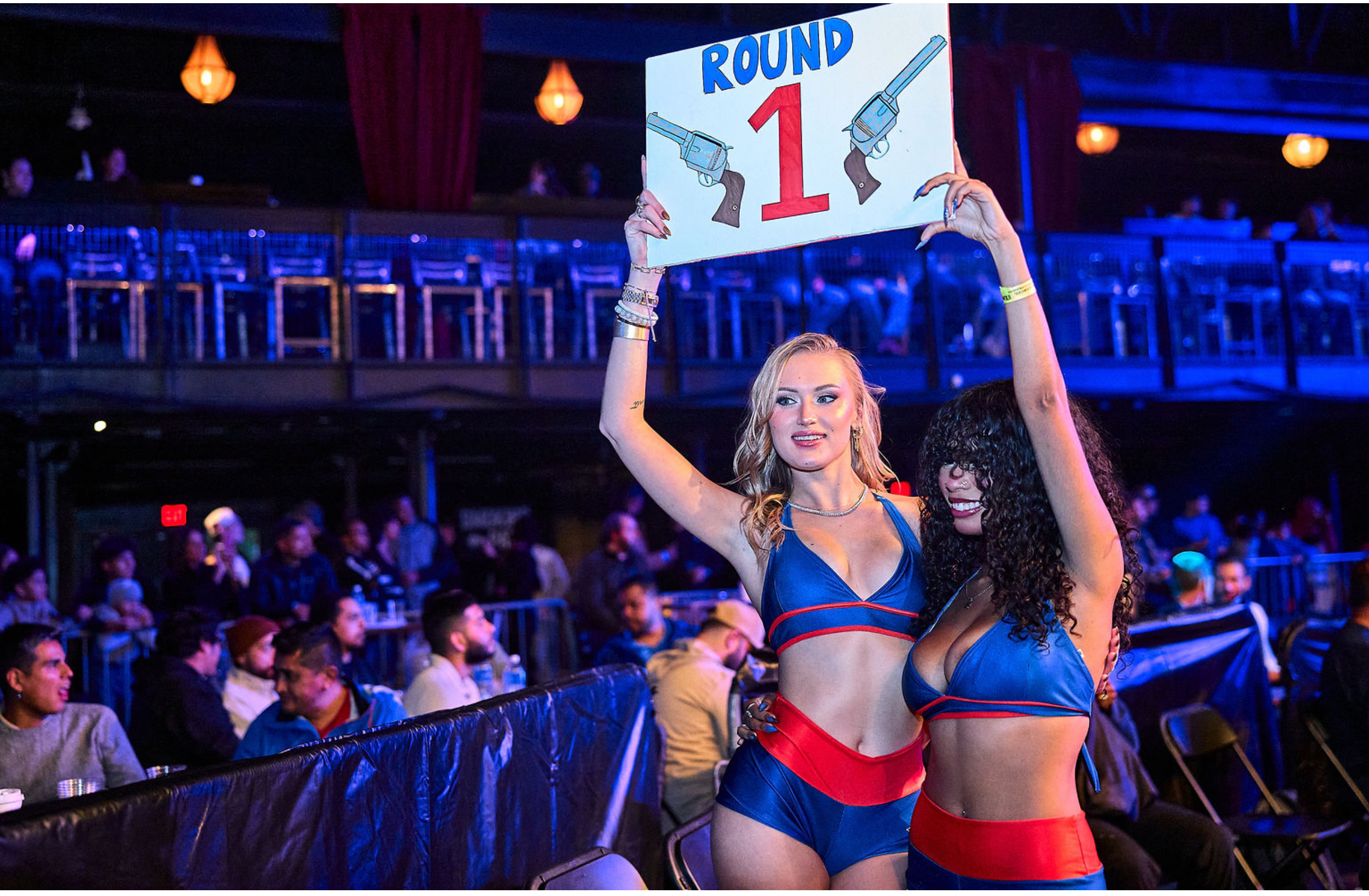 LSFL fight action close up