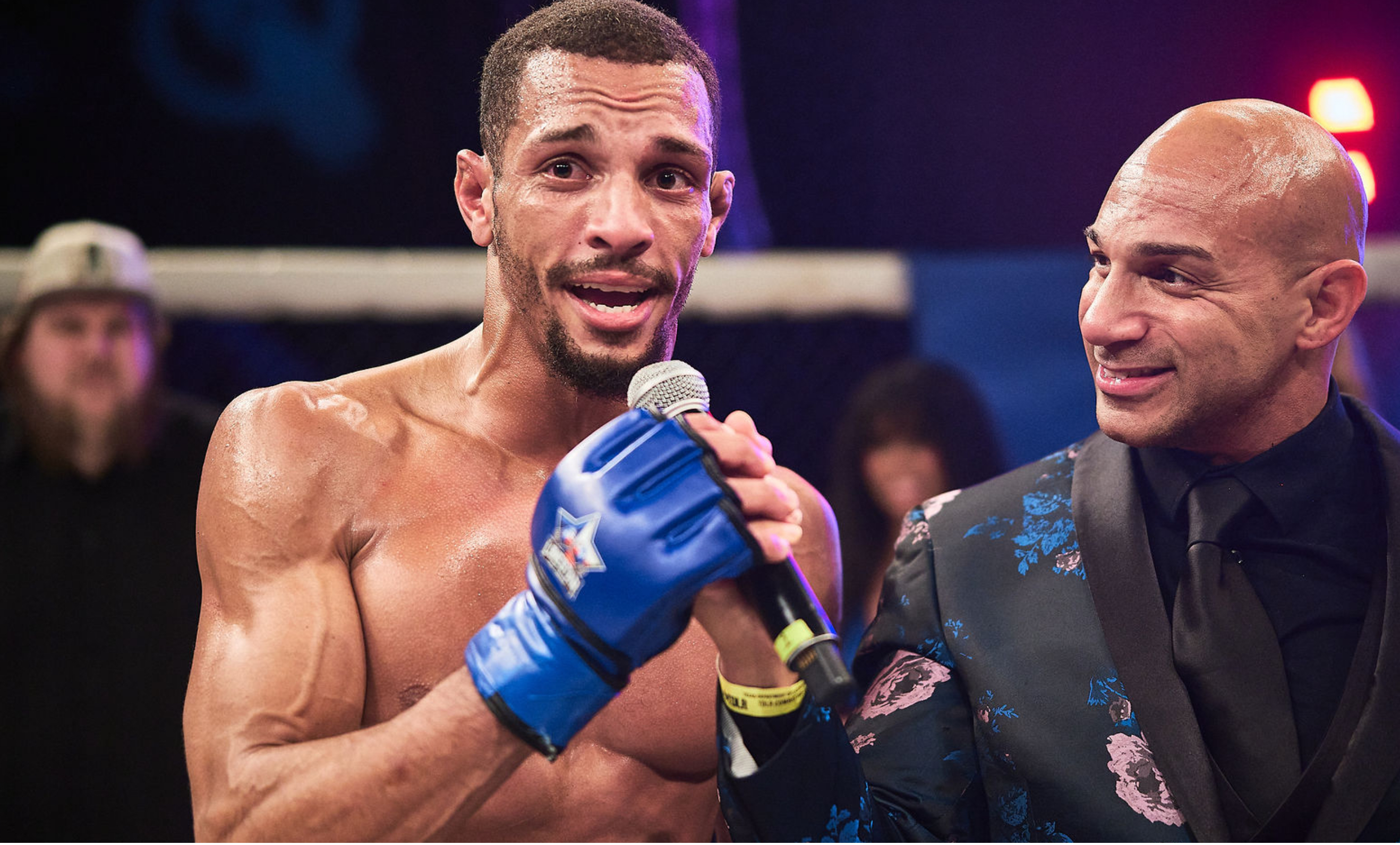 LSFL 2 fighter post-fight interview