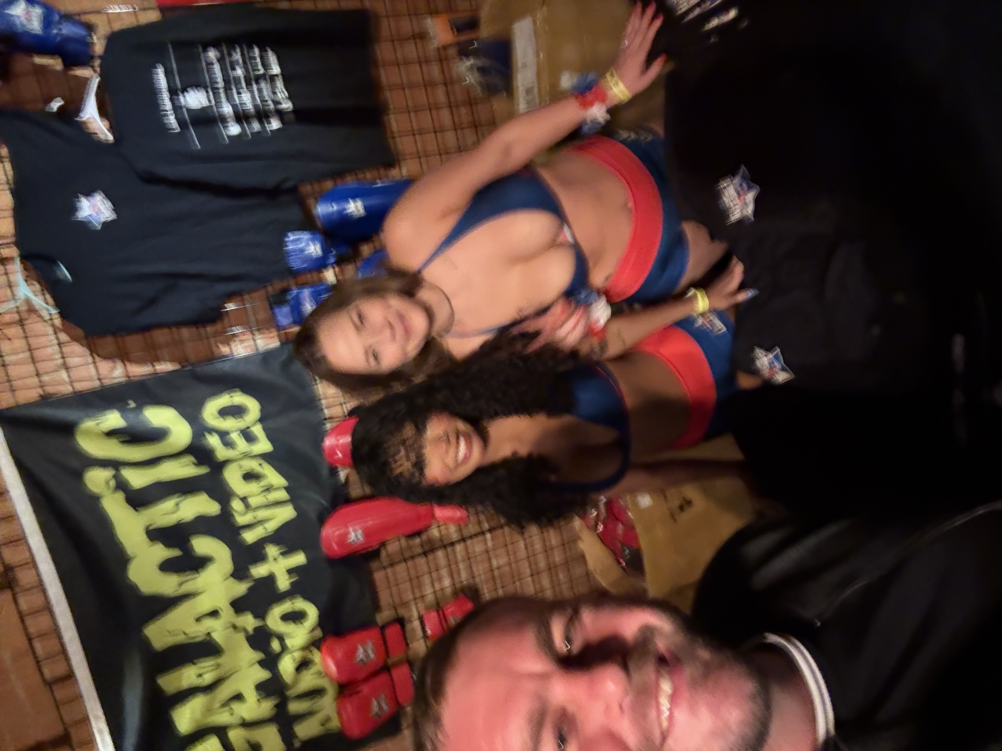 LSFL 2 vendor booth with ring card girls